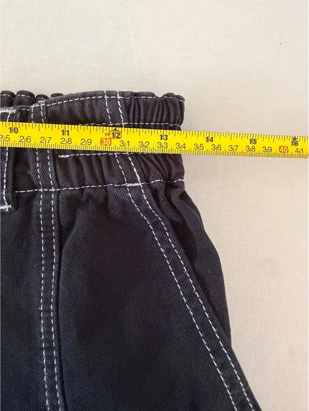 BDG Urban Outfitters Relaxed Skate Cargo Jeans Black Men’s 30 Y2K